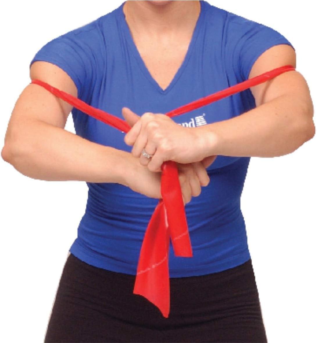 imageTHERABAND Resistance Bands 5 Foot 15 or 30 Count Professional Latex Elastic Bands for Upper amp Lower Body Exercise Physical Therapy Pilates Home Workouts amp Rehab1 Box of 30 Pack of 2