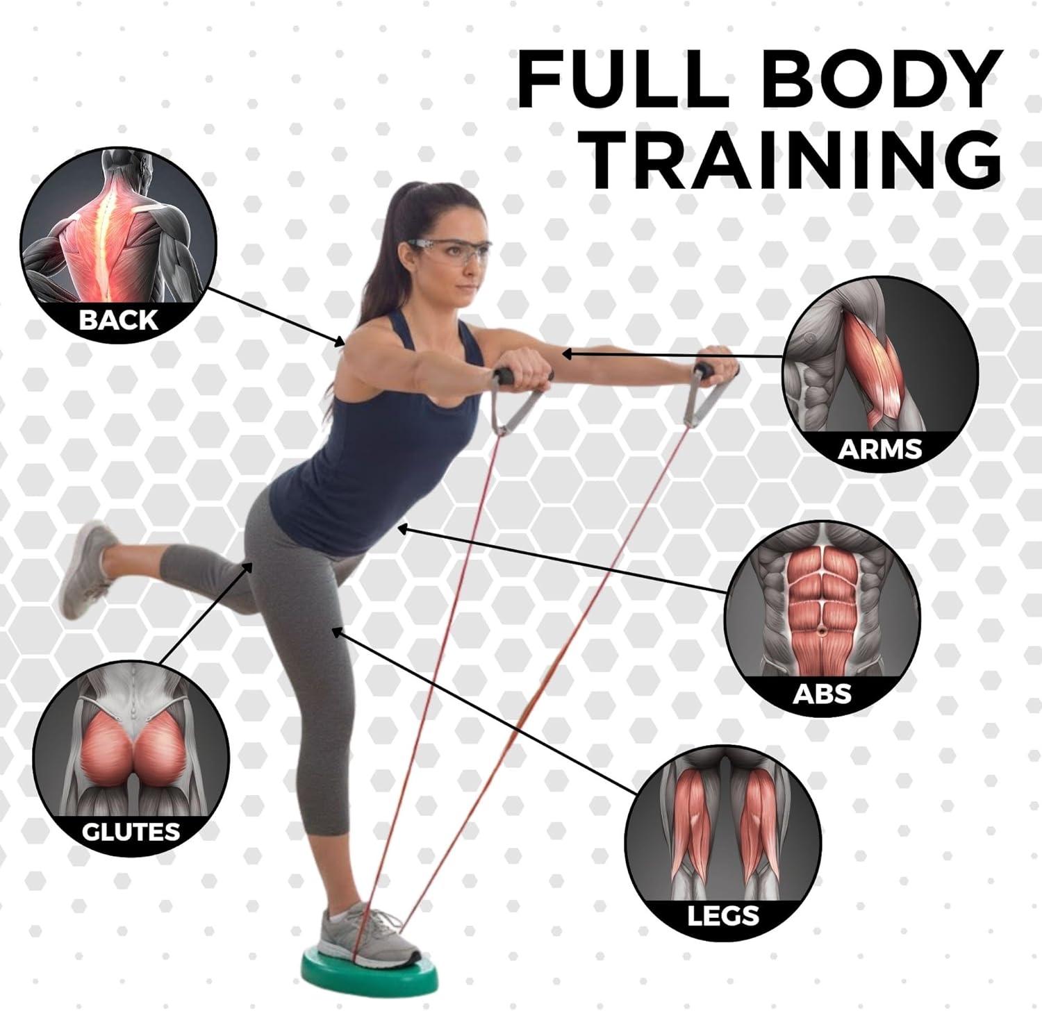imageTHERABAND Resistance Tubing Green Heavy Level 3 100 ft Roll LatexFree ProfessionalGrade Exercise Tube for Body amp Core Workouts CuttoLength ColorCoded Lightweight amp Versatile