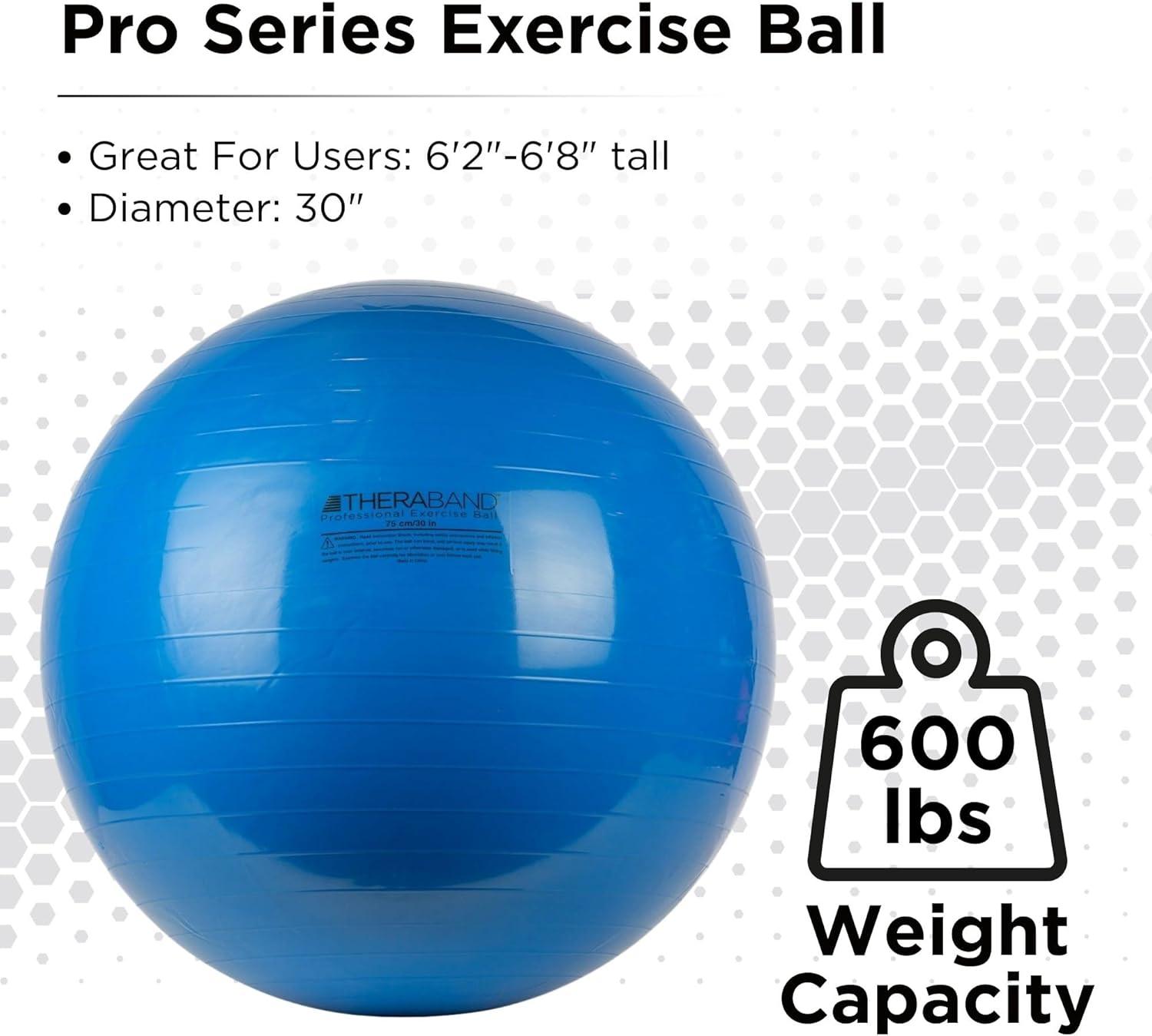 imageTHERABAND Standard Exercise BallBlue 75cm