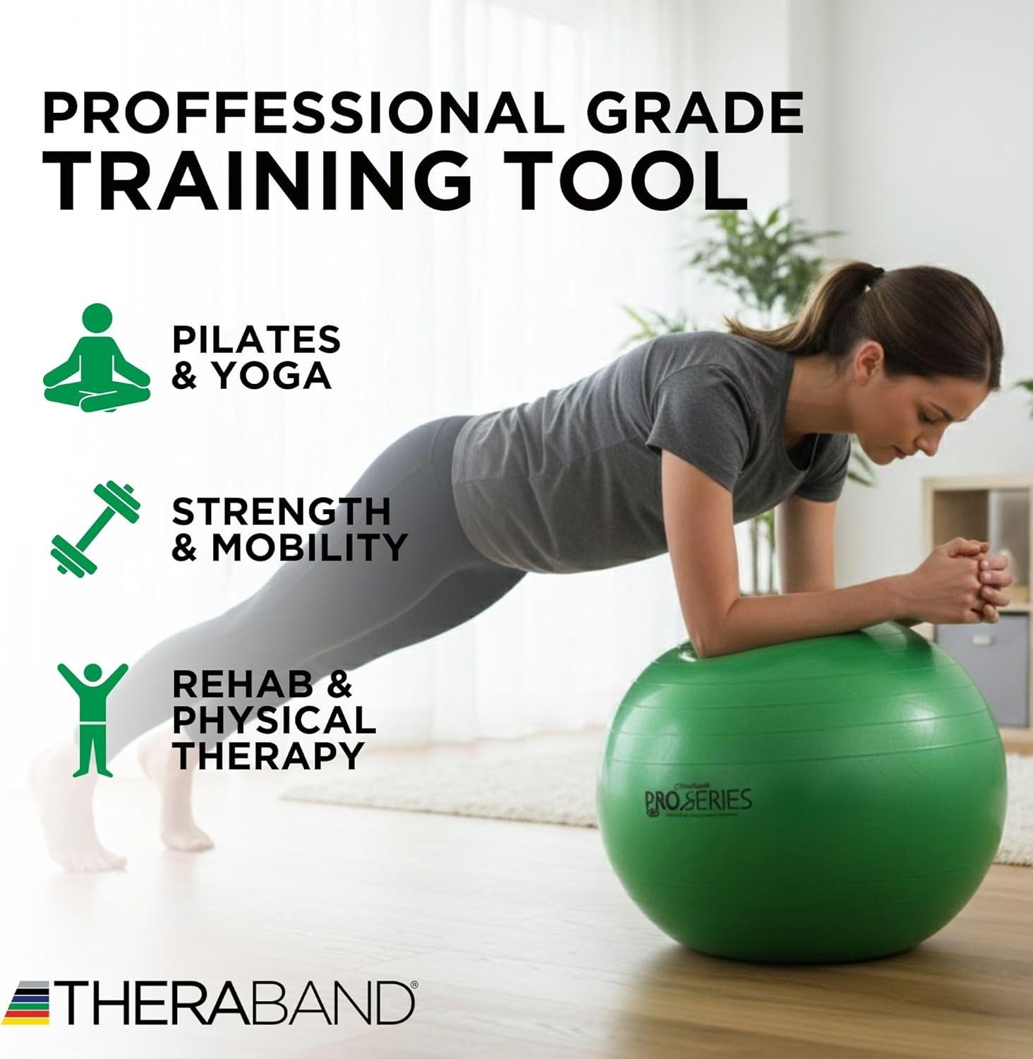 imageTHERABAND Standard Exercise BallGreen 65cm