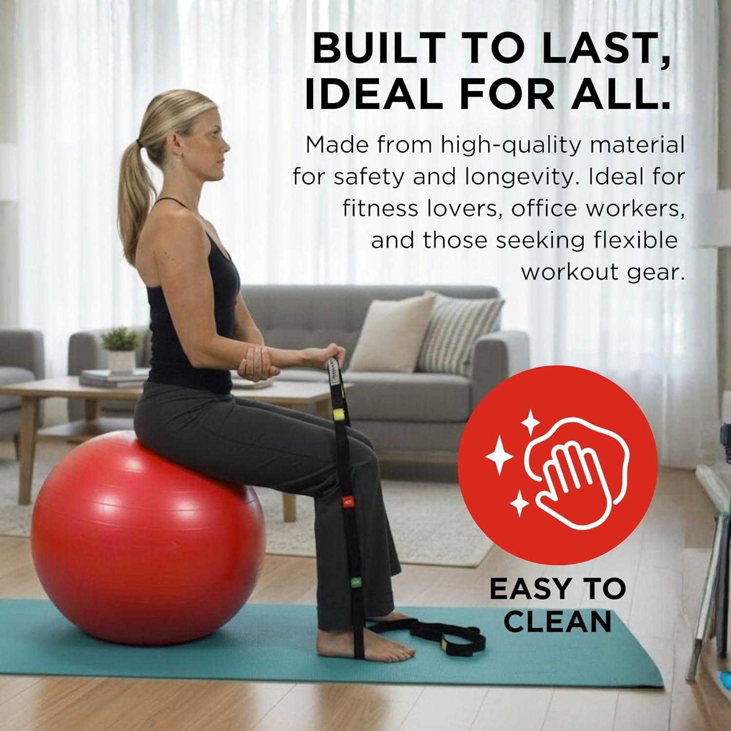 imageTHERABAND Standard Exercise BallRed 55cm