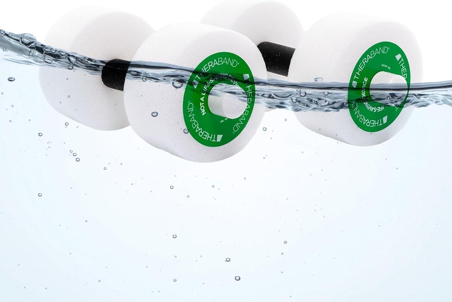 imageTheraBand Aquatic Exercise DumbellsHand Bars One Pair Medium Disc Size 12 x 25