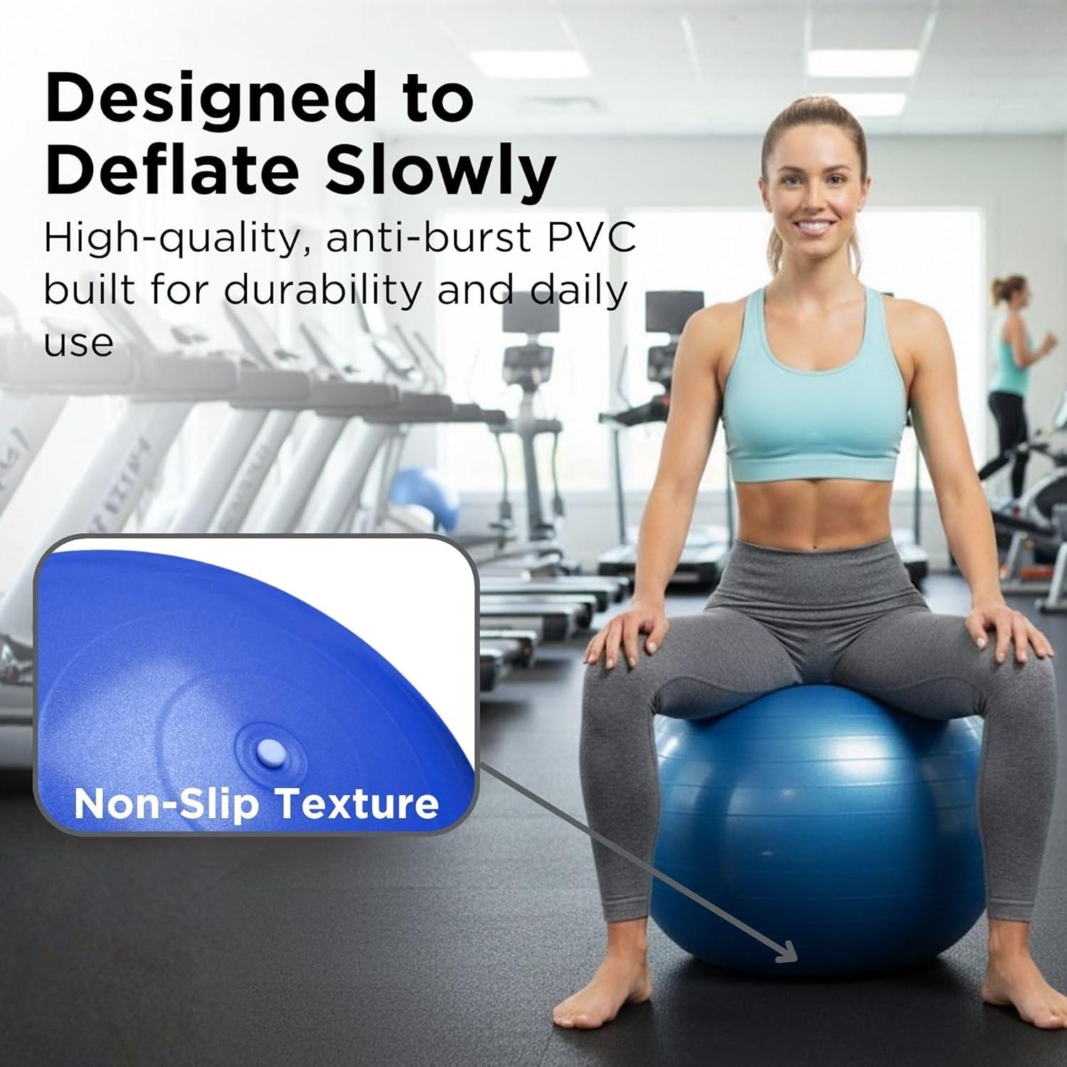 imageTheraband 23045 Exercise and Stability BallBlue 75cm