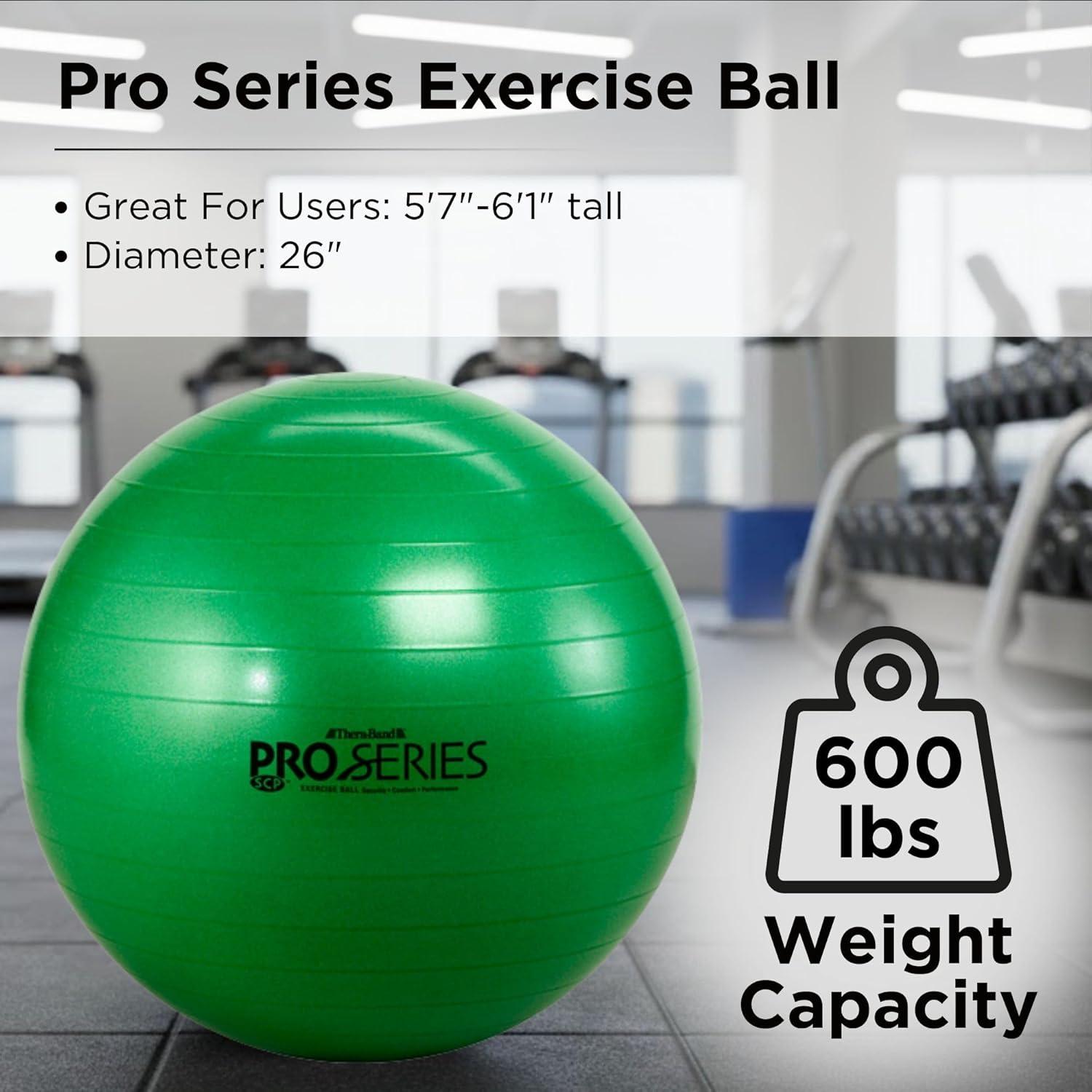imageTheraband 23045 Exercise and Stability BallGreen 65cm