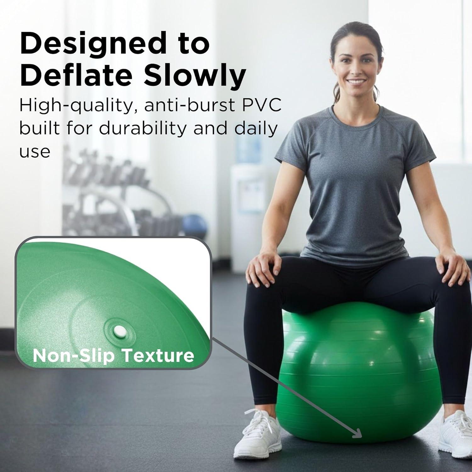 imageTheraband 23045 Exercise and Stability BallGreen 65cm