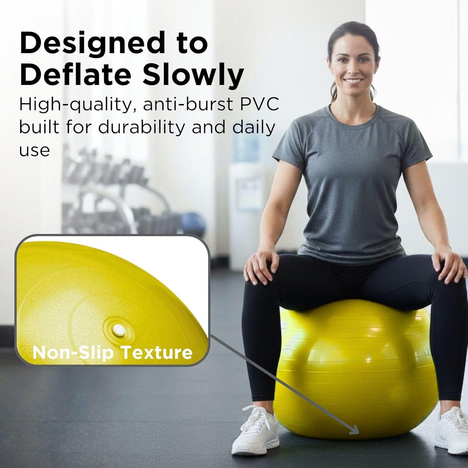 imageTheraband 23045 Exercise and Stability BallYellow 45cm