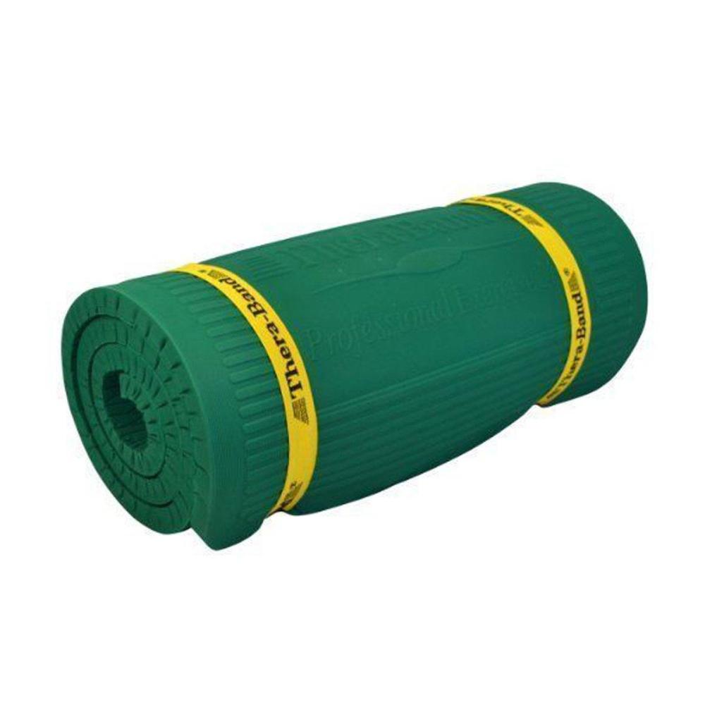imageTHERABAND Extra Thick Exercise Mat 75L x 40W x 06 Thick Green High Density Foam Mat for Yoga Pilates Home Workouts Waterproof NonSlip Floor Mat