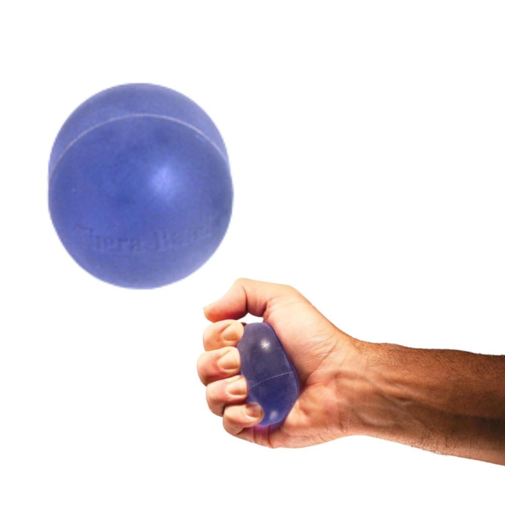 imageTHERABAND Hand Exerciser Ball XLarge Green Medium Resistance for Grip Strengthening Finger amp Hand Therapy Squeeze Ball for Rehab Wrist amp Forearm Exercise LatexFree Textured SurfaceBlue Firm