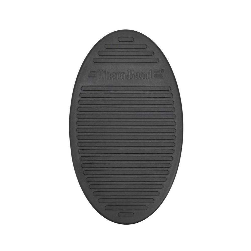 imageTHERABAND Stability Trainer Pad Advanced Level Extra Soft Black Foam Balance Pad for Physical Therapy Exercise Pad for Core Strength Lightweight NonSlip Balance Trainer Portable Foam Pad for Home or Clinic Use