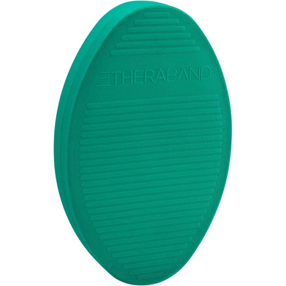 imageTHERABAND Stability Trainer Pad Beginner Level Firm Green Foam Balance Pad for Physical Therapy Exercise Pad for Core Strength Lightweight NonSlip Balance Trainer Portable Foam Pad for Home or Clinic Use