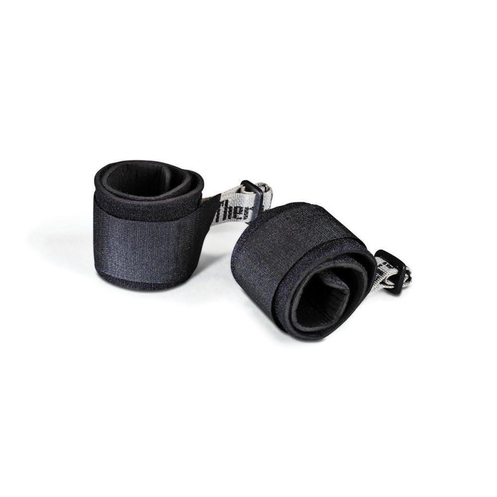 imageTheraBand Resistance Band Extremity Strap Attachments for Resistance Bands and Tubing Pair of Extremity Straps with D Ring Connector for Exercises Pilates Yoga Home Workouts without Weights