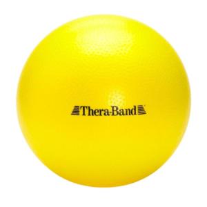 THERABAND Mini Ball, 9-Inch Pilates & Yoga Exercise Ball, Small Inflatable Core Ball for Stability, Balance, Rehab, Physical Therapy & At-Home Workouts, Soft Non-Slip Surface, Standard Version
