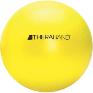THERABAND Mini Ball, 9-Inch Pilates & Yoga Exercise Ball, Small Inflatable Core Ball for Stability, Balance, Rehab, Physical Therapy & At-Home Workouts, Soft Non-Slip Surface, New Version