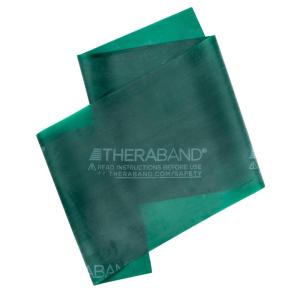 THERABAND Professional Latex Resistance Bands, Individual 6 Ft Elastic Band for Upper & Lower Body Exercise, Physical Therapy, Pilates, At-Home Workouts, 6 Foot, Green, Heavy, Level 4