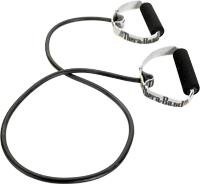 imageTHERABAND Resistance Tubing with Soft Handles Black Special Heavy Level 50 Latex Stretch Resistance Bands for Exercise Professional Workout Bands for Upper amp Lower Body ColorCoded LevelsBlack Special Heavy Advanced Level 1