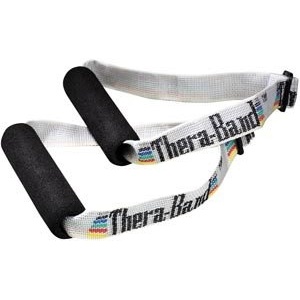 Hygenic/Thera-Band Elastic Resistance, Exercise Handles, Pair 22120