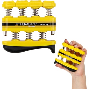 TheraBand Finger Exerciser — Hand & Finger Strengthener for Grip, Dexterity, Arthritis & Rehab — Spring-Loaded, Isolates Each Finger(Extra-Light)