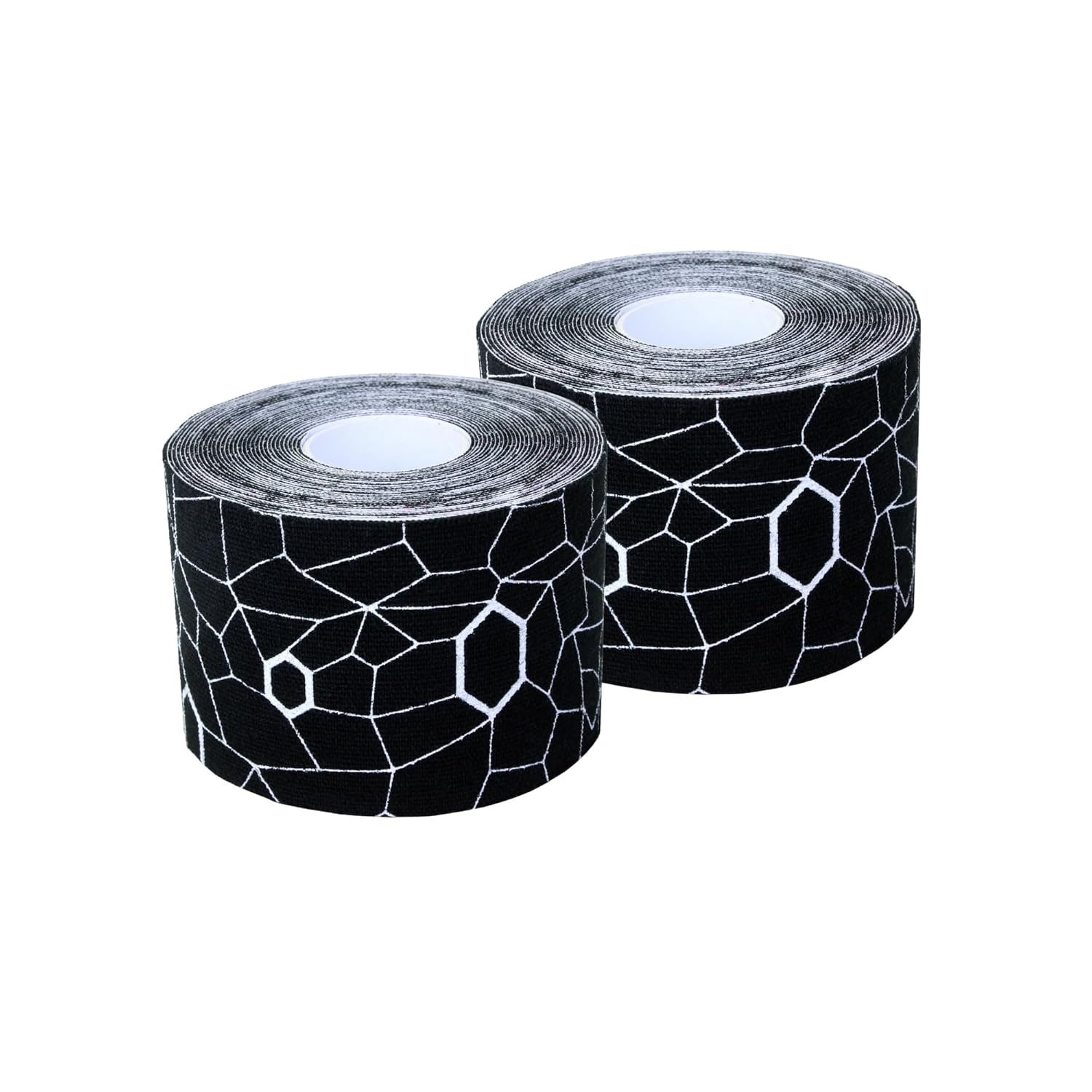 image:imageTHERABAND Kinesiology Tape Waterproof Physio Tape for Muscle amp Joint Support Standard Roll with XactStretch Application Indicators 2 Inch x 164 Foot Roll BlackWhiteBlackWhite