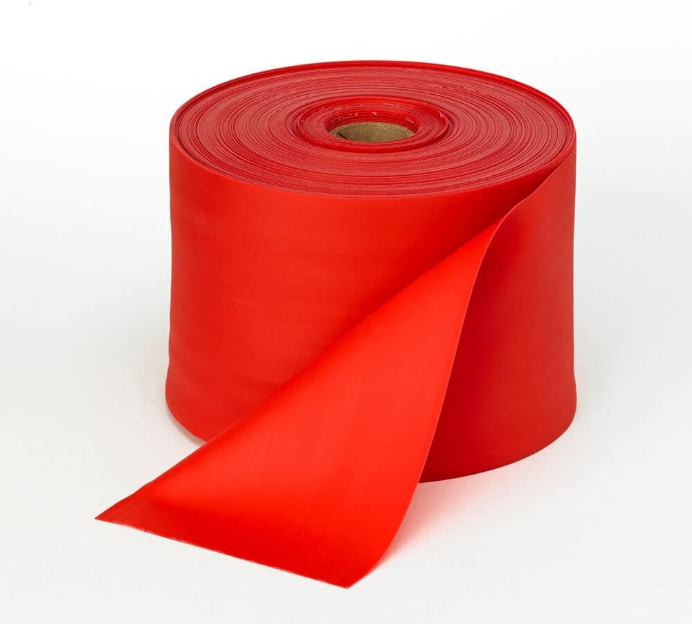 image:imageTheraband Patterson Medical Thera Band Con Porta RotoloRed Medium