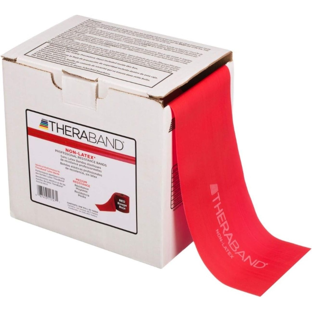 image:imageTheraband Patterson Medical Thera Band Con Porta RotoloRed Medium
