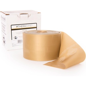 TheraBand Latex Free Exercise Band 25 Yards(Gold | Maximum heavy)